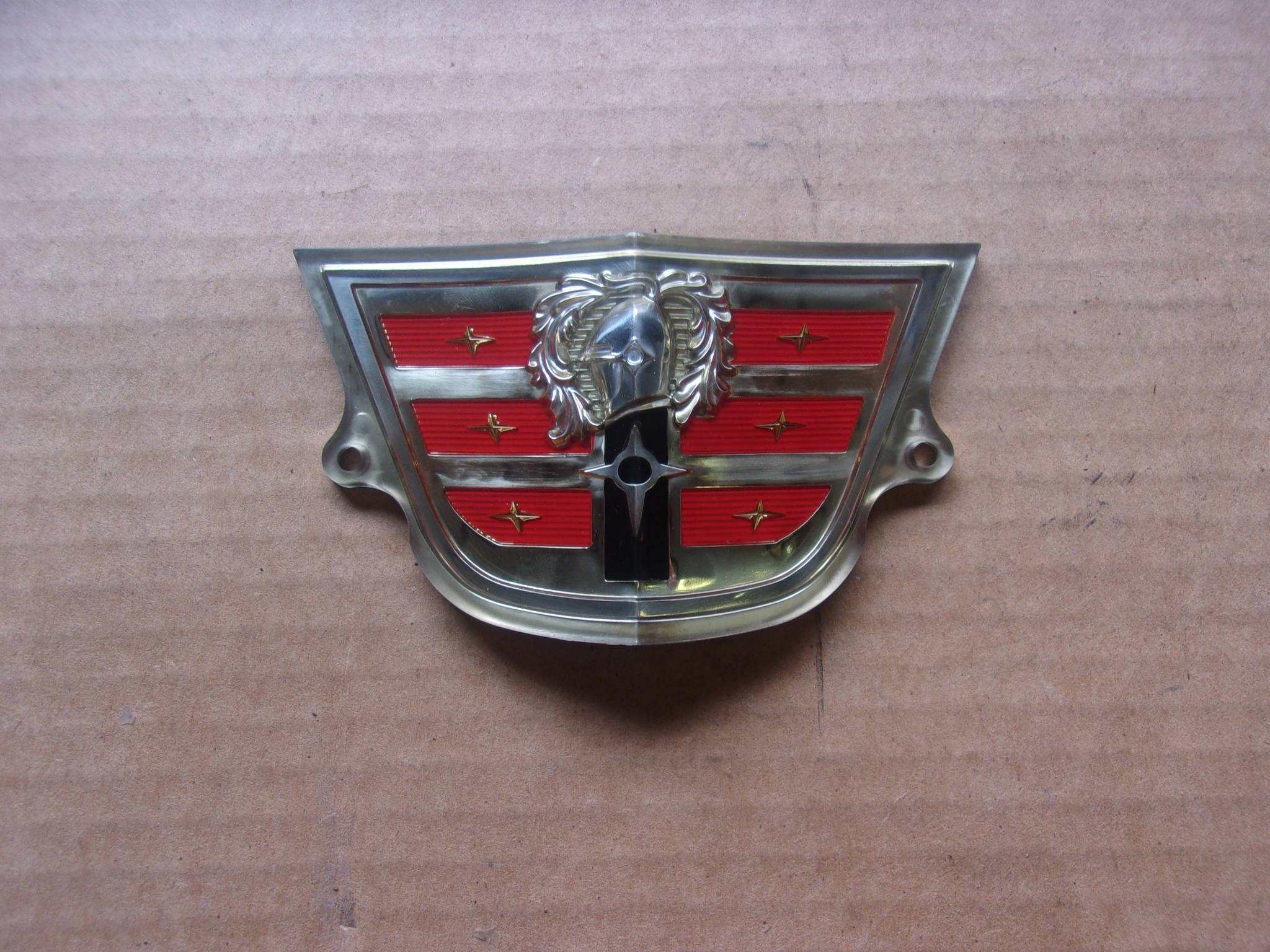 NEW 1956 Dodge Coronet Royal Custom Sierra Grille or Trunk Medallion Emblem