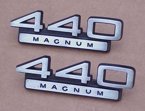 1966-68 Dodge 440 MAGNUM Emblem Charger Polara Monaco